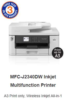 MFC-J2340DW Inkjet Multifunction Printer