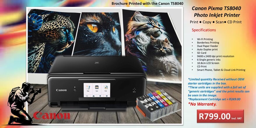 Canon Pixma TS8040 Canon Pixma TS8040