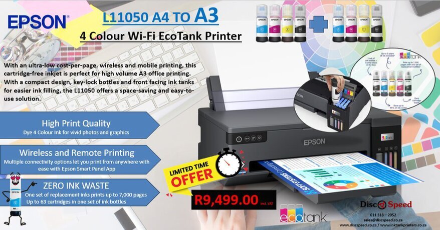 Epson L11050 A3 Eco Tank May Promotion Epson L11050 A3 Eco Tank May Promotion